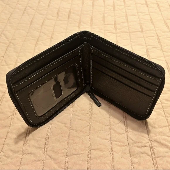 Duluth Dark Brown Leather Wallet - Picture 3 of 4